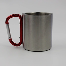 hot selling steel mug with handle  cwine tumbler wholesale wine tumblers double wall