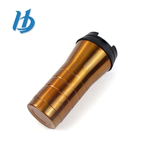 Factory price fine personalized stainless steel travel mug with lid