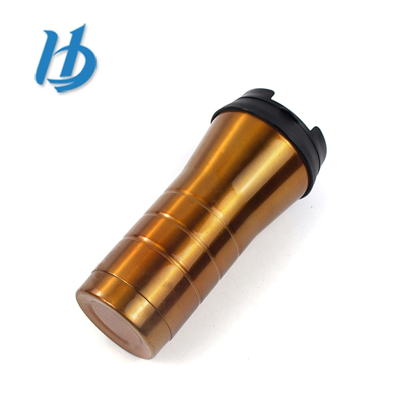Factory price fine personalized stainless steel travel mug with lid