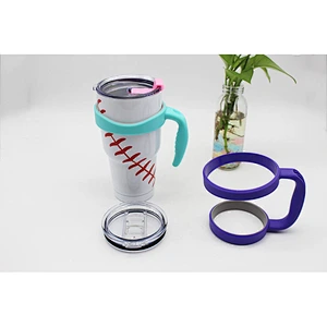 Personalized ceramic double wall vacuum Insulated Spray Painting 30oz Stainless Steel Wine Tumbler With Lid