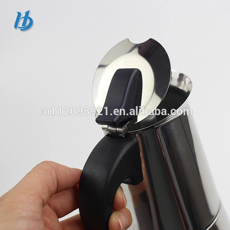 Yongkang manufacture OEM unbreakable stainless steel Italian, aluminum coffee maker for gift