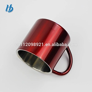 Stainless Steel Carabiner Cup Hook Camping Travel Cup Double Outdoor With Custom Logo Novelty Coffee Mugs