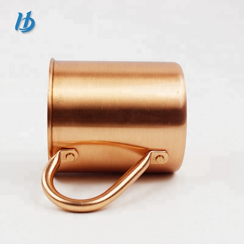 High quality pure copper moscow mule mug,coffee mug without lid