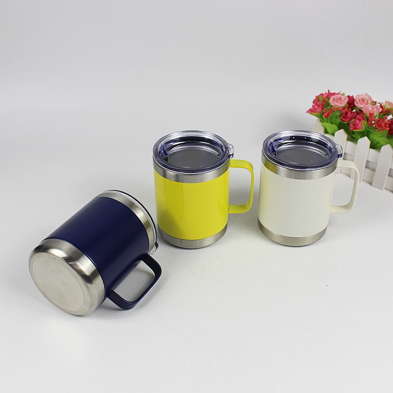 10oz Custom Double Walled 304 ss inside and 201 ss  outside Insulated  Wine Tumbler for all