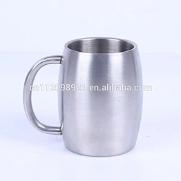 New products best new design bpa free 18/8 stainless steel beer coffee metal camping mug for gift