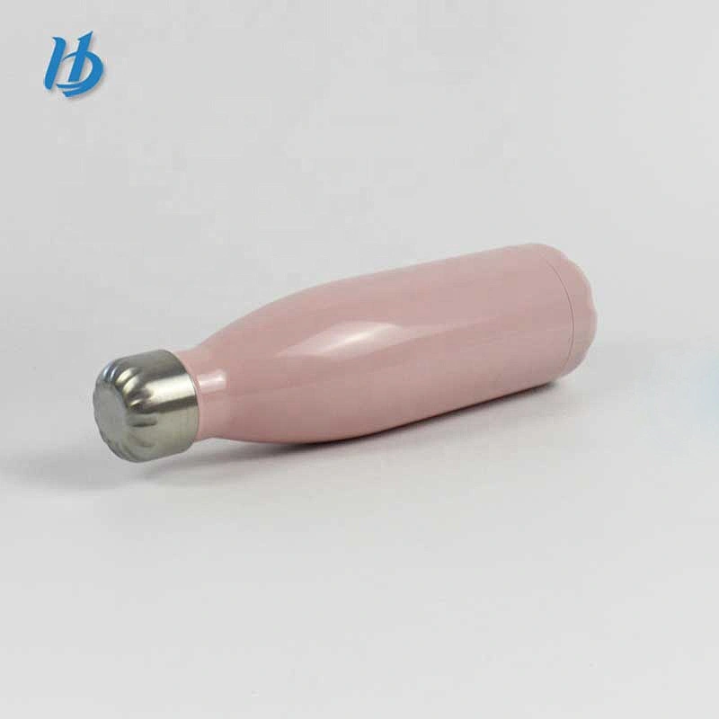 Factory direct sale 500ml 18/8 stainless steel coke shape vacuum water bottle