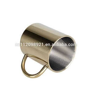 360ml Double Wall Stainless Steel cheap beer mug  Custom printed coffee mug
