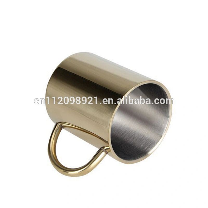360ml Double Wall Stainless Steel cheap beer mug  Custom printed coffee mug