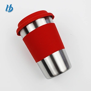 Sublimation travel mug,480ml single wall coffee mug with lid