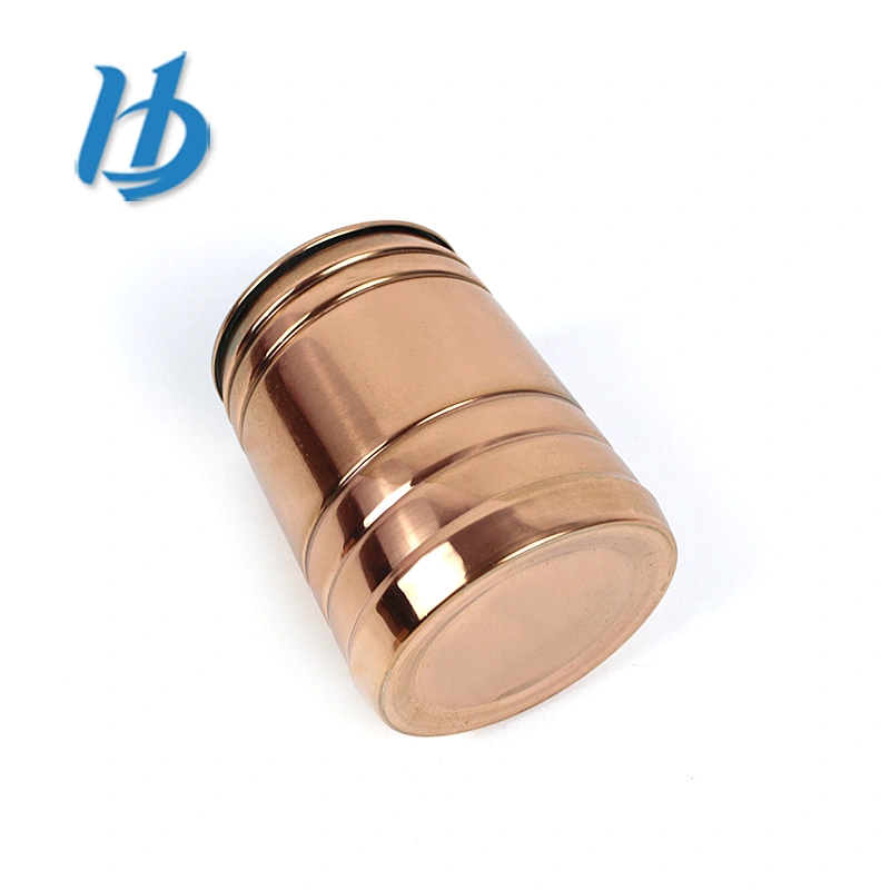 Fashion design custom stainless steel single wall copper mug
