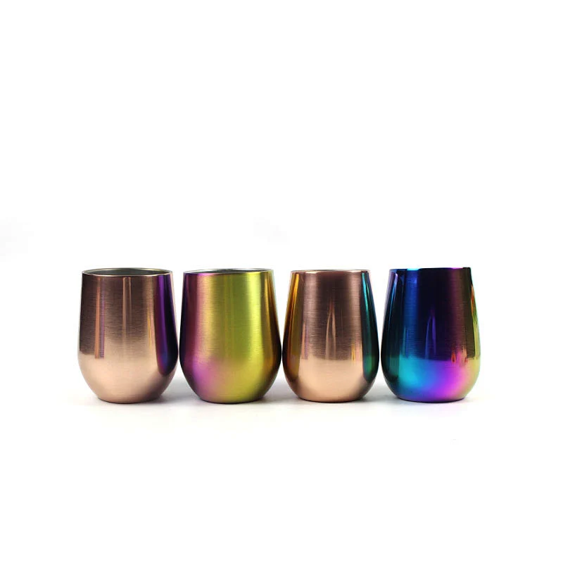 stainless steel cup holder rose gold wine wholesale cup protein powder cups wine glasses