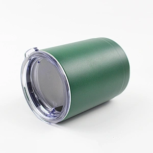 Factory wholesale carabiner mug metal steel vaccum mug 10oz stainless steel coffee mugs