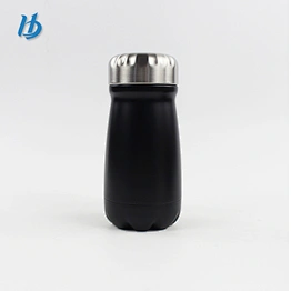 Black painting cola bottle ,cola shaped water bottle stainless steel