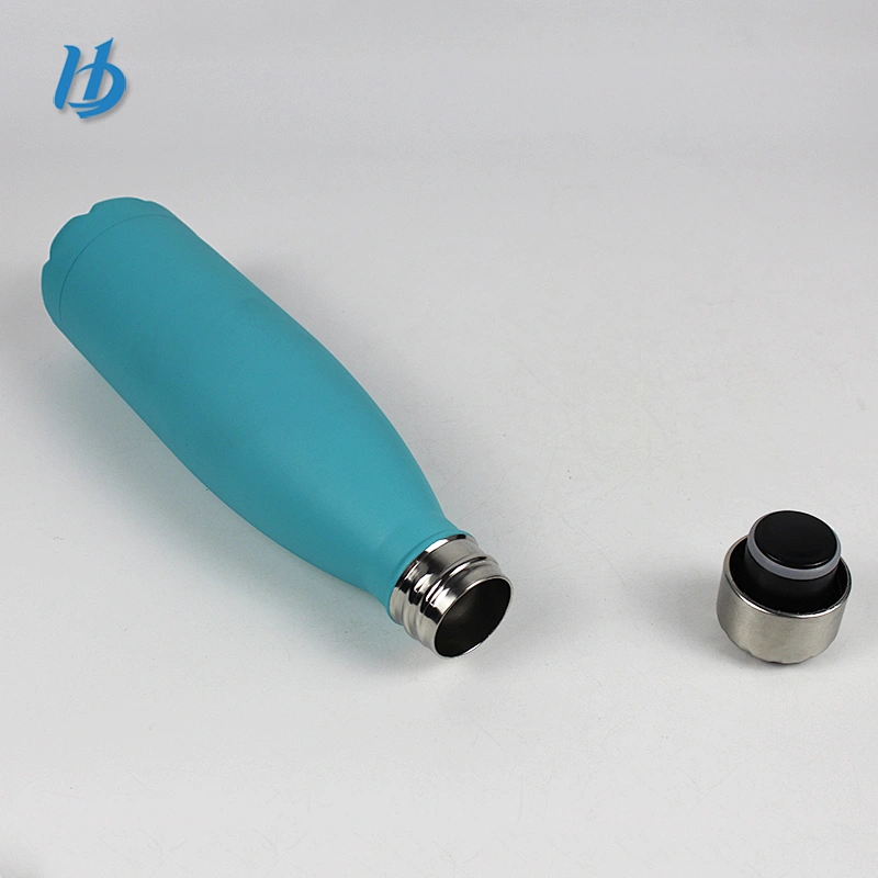 Drinking water bottle ,powder coated or painting on the surface customized logo
