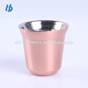 Factory OEM BPA Free 304 Stainless Steel Beer mug 60ml/150ml Mug For Gift Custom
