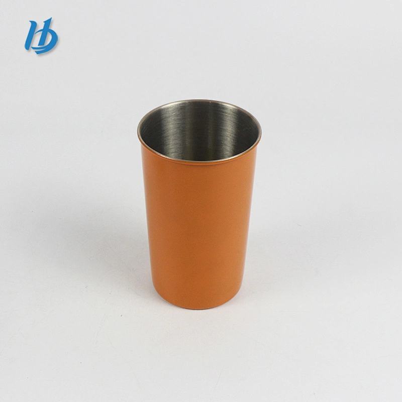 new design stainless steel cup customize logo and packing double wall coffee cup stainless steel mug juicer cups