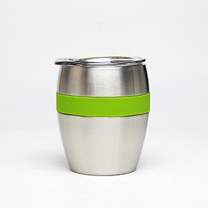Personalized double wall vacuum stainless steel wine tumbler with customized logo