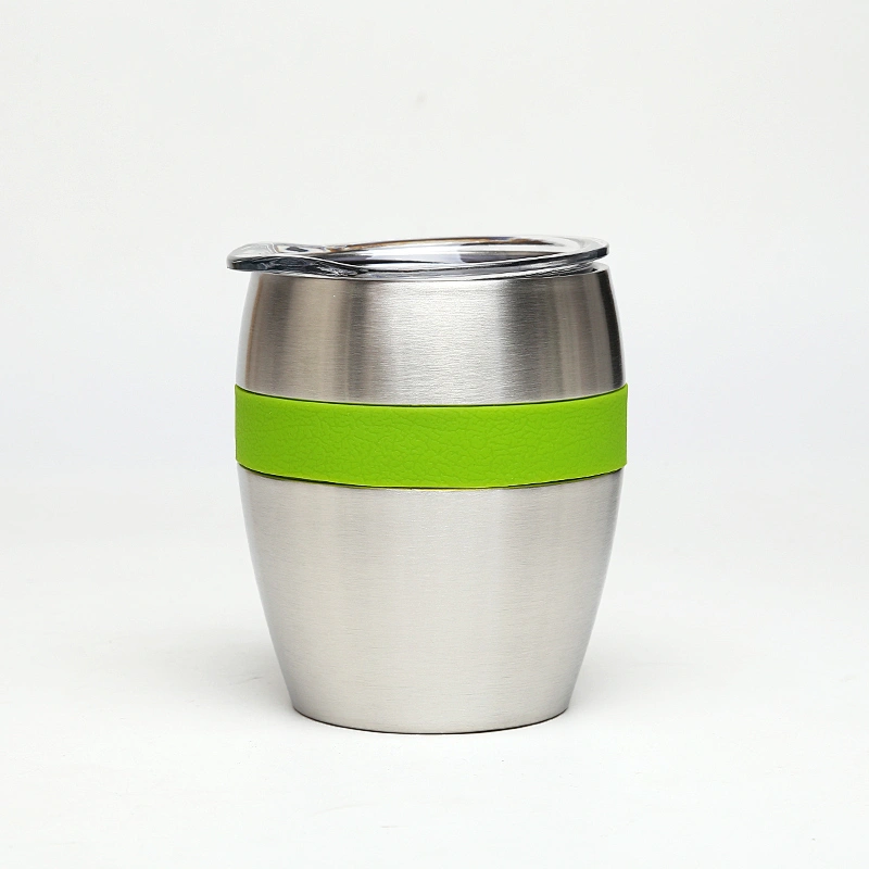 Personalized double wall vacuum stainless steel wine tumbler with customized logo