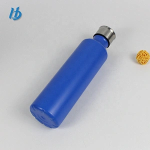2018 fashionable vacuum tumbler stainless steel sport water bottle thermos vacuum flask with customized color