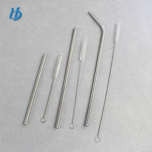 High quality metal straw,straw reusable stainless steel with brush