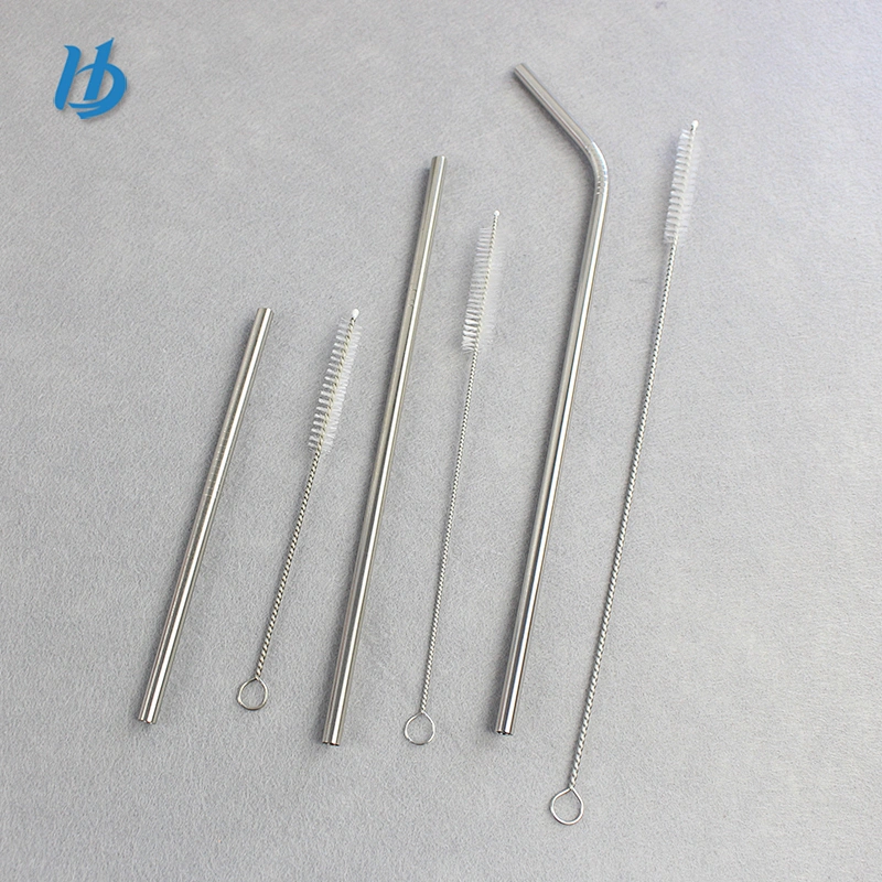 High quality metal straw,straw reusable stainless steel with brush