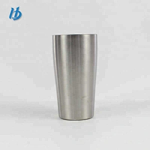 Hibour Fashionable stainless steel colo double wall insulated beer mug