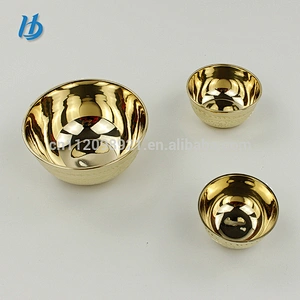 2017 yongkang hibour hot selling single layer pure copper100%hand engraving bowl with premium quality
