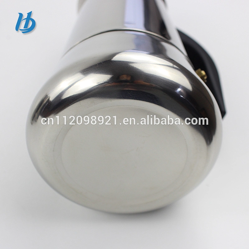 Yongkang manufacture OEM unbreakable stainless steel Italian, aluminum coffee maker for gift