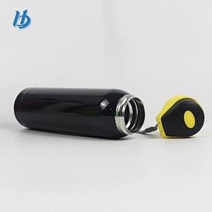 Folding water bottle ,500ml double wall painting metal water bottle