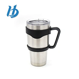 Hibour Factory price 30oz double wall stainless steel tumbler with handle