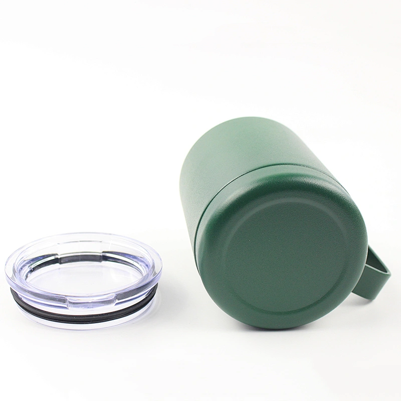Factory wholesale carabiner mug metal steel vaccum mug 10oz stainless steel coffee mugs