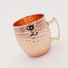 amazon hot selling 100% copper mug drinking mug stainless steel coffee mug