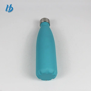 Drinking water bottle ,powder coated or painting on the surface customized logo