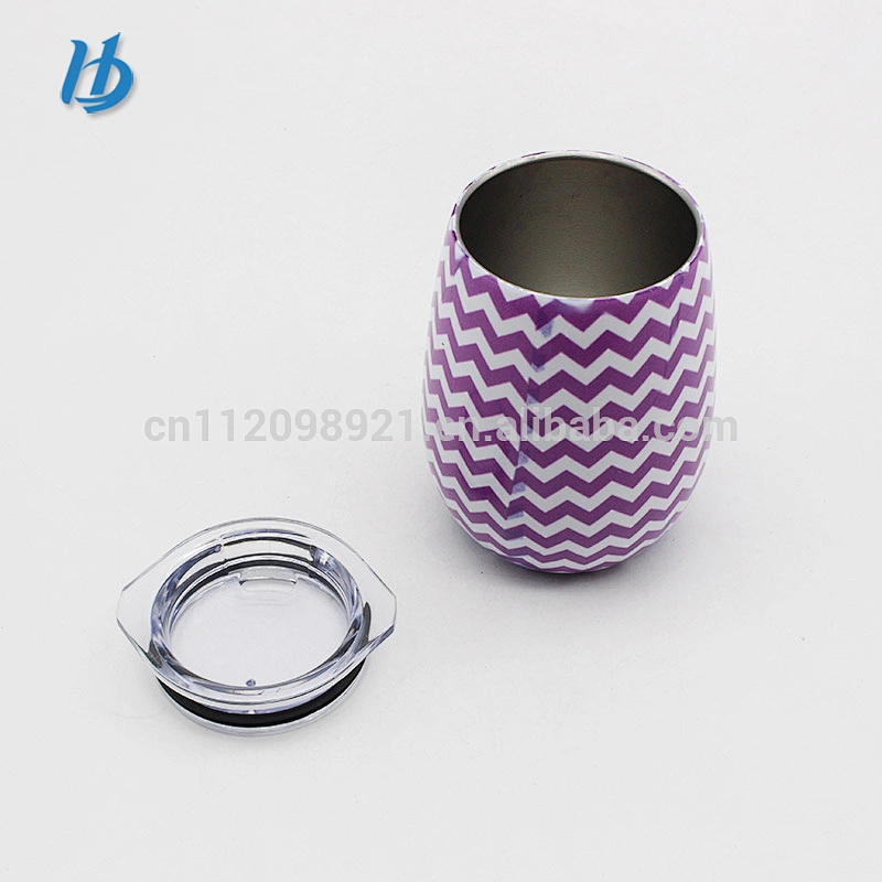Amazon Premium Quality Wine Glass Stainless Steel Vacuum Coffee Mug Drinking Tumbler
