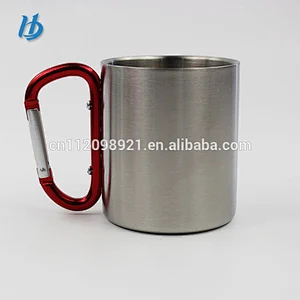 High quality wholesale double wall food grade stainless steel beer mug with handle insulated coffee mugs