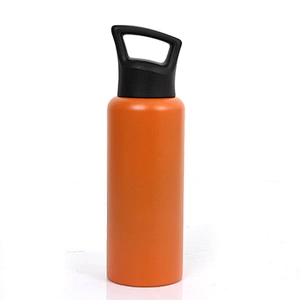Amazon hot sale metal water bottle,drinking water bottle powder coated insulated stainless steel water bottle bpa free