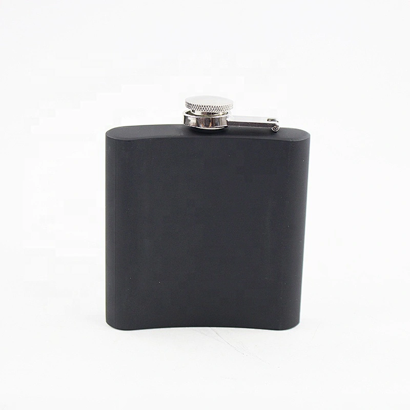 Hip Flask Set Stainless Steel 6 Ounce Celtic Knot hip flask double wall