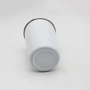 Hot selling single  wall steel tumbler  colored glass beer cups