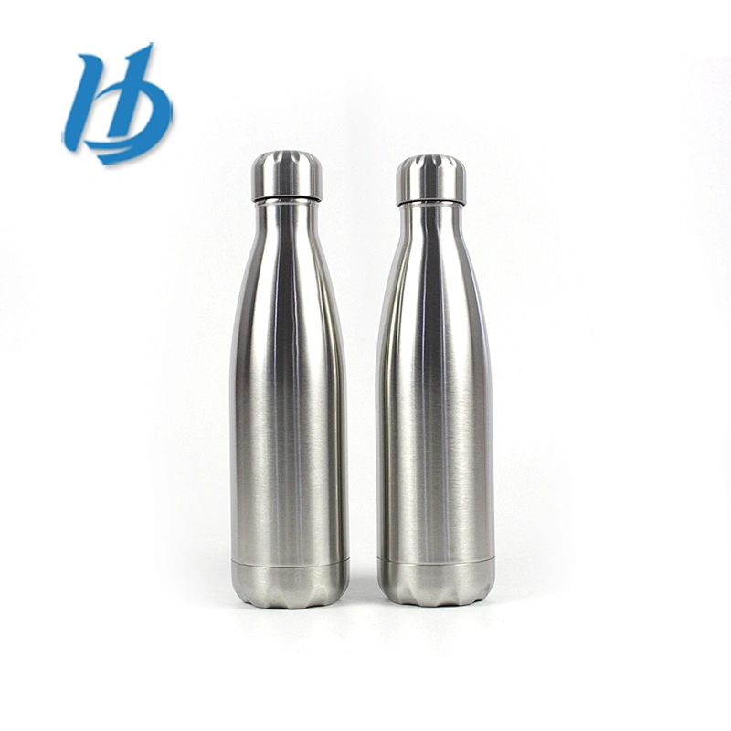 Hot sale flask silver color vacuum thermos water bottle