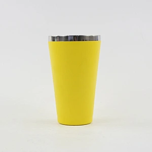 450ml Double Wall Insulated Vacuum Drinking Beer Mug Stainless Steel Coffee Mug