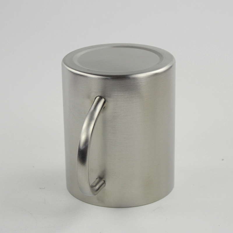 Hot selling wholesale  High quality stainless steel simple office mug with normal handle