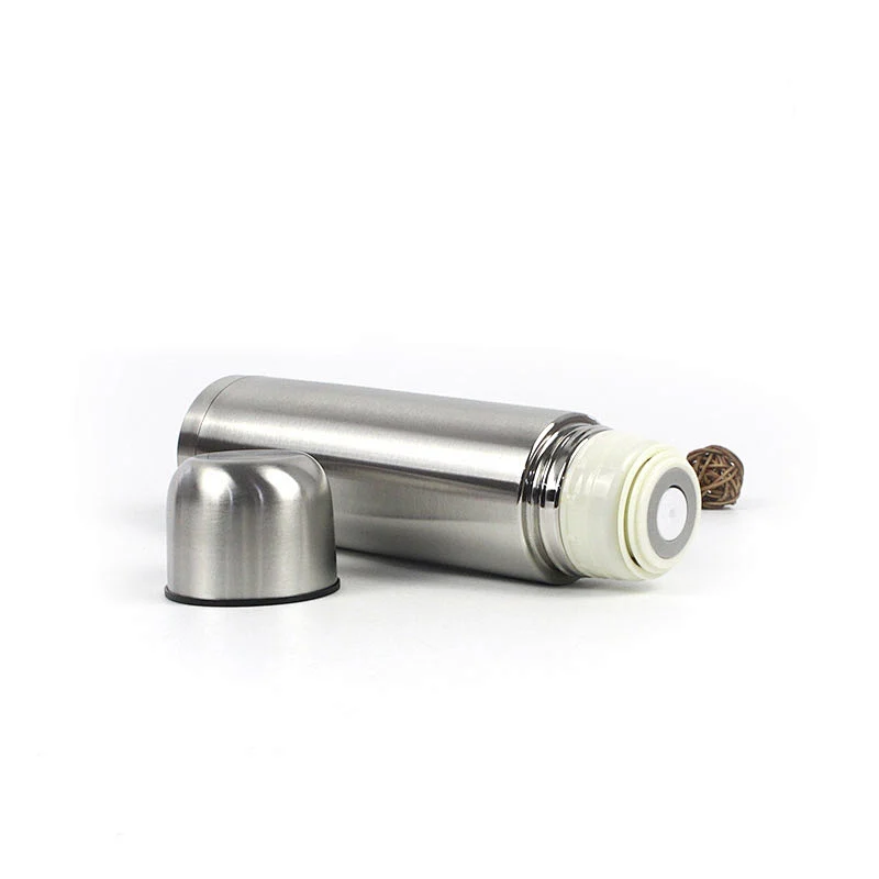 High quality bullet shaped stainless steel hot water bottles