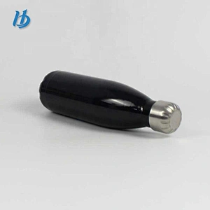 Factory direct sale 500ml 18/8 stainless steel coke shape vacuum water bottle