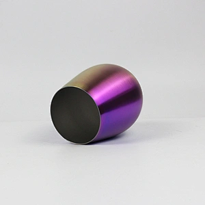 stainless steel single  wall steel tumbler  wine glasses cooler  thermal glass for wine
