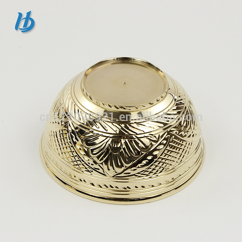 2017 yongkang hibour hot selling single layer pure copper100%hand engraving bowl with premium quality