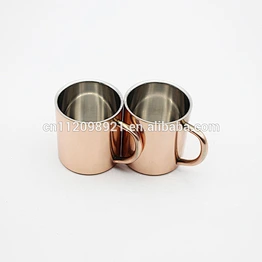 China Mug In Bluk 350ml Moscow Mule Copper Mule Copper Plated Tea Mug