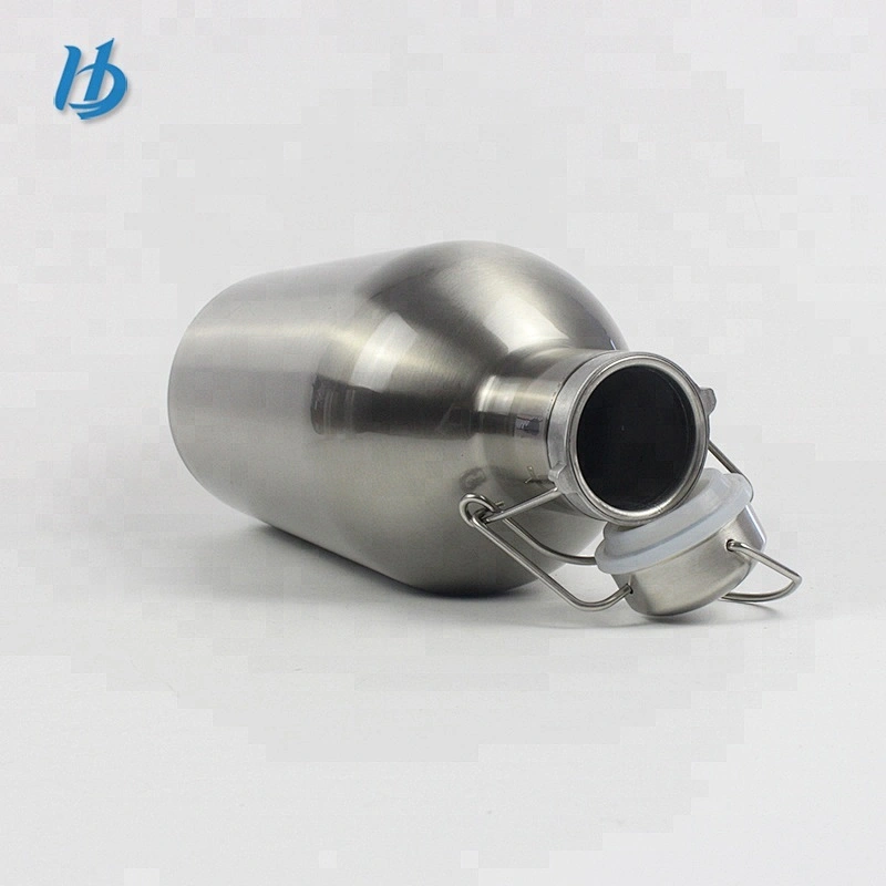 Stainless Steel Beer Growler Bottle Stainless Steel Home Brewing Making Best Brew New 64oz Gift Beer Bottle Thermos