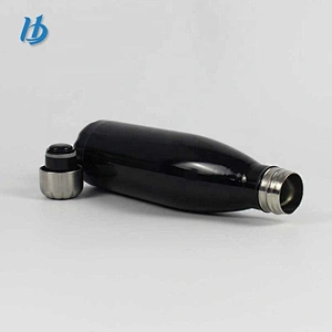high quality 500ml sport water bottle stainless steel double wall cola shaped bottle vacuum bottle