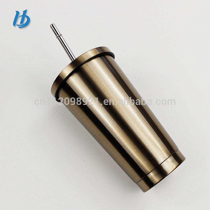 Personalized tumbler cup with lid and straw,colorful straw mug wholesale
