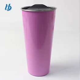 Eco-friendly fashional cheap disposable stainless steel beer cup coffee cups